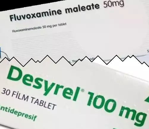 Fluvoxamine vs Desyrel